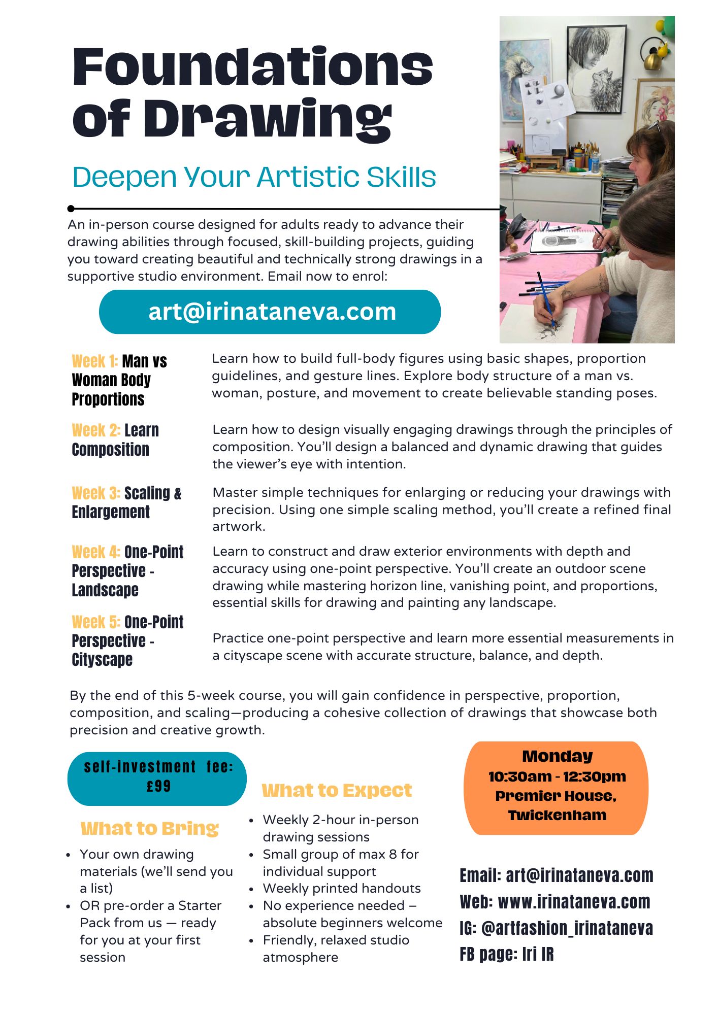 foundations of Drawing adult class 1 Irina Taneva drawing class for adults Kingston Surbiton Chessington Thames Ditton, Leatherhead, Claygate, Esher, Ewell, Epsom, Tolworth, New Malden Irina Taneva professional teacher and artist foundations of Drawing adult class 1 Irina Taneva drawing class for adults Kingston Surbiton Chessington Thames Ditton, Leatherhead, Claygate, Esher, Ewell, Epsom, Tolworth, New Malden Irina Taneva professional teacher and artist